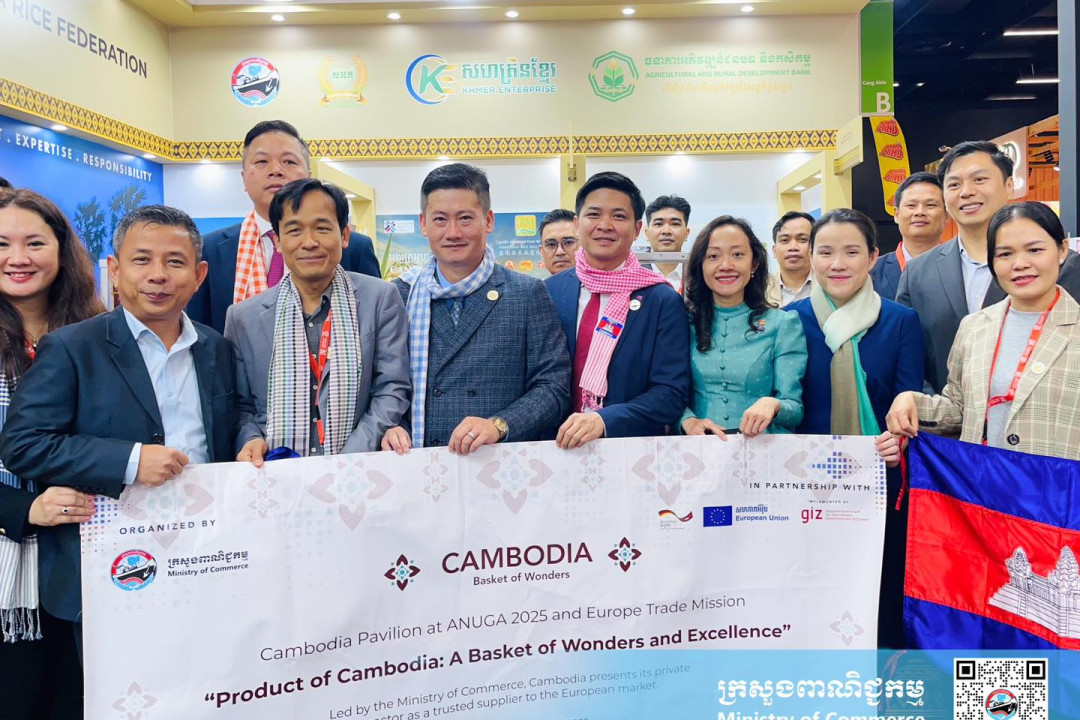13 Companies Join Cambodia Rice Federation Pavilion at ANUGA 2025 in Germany