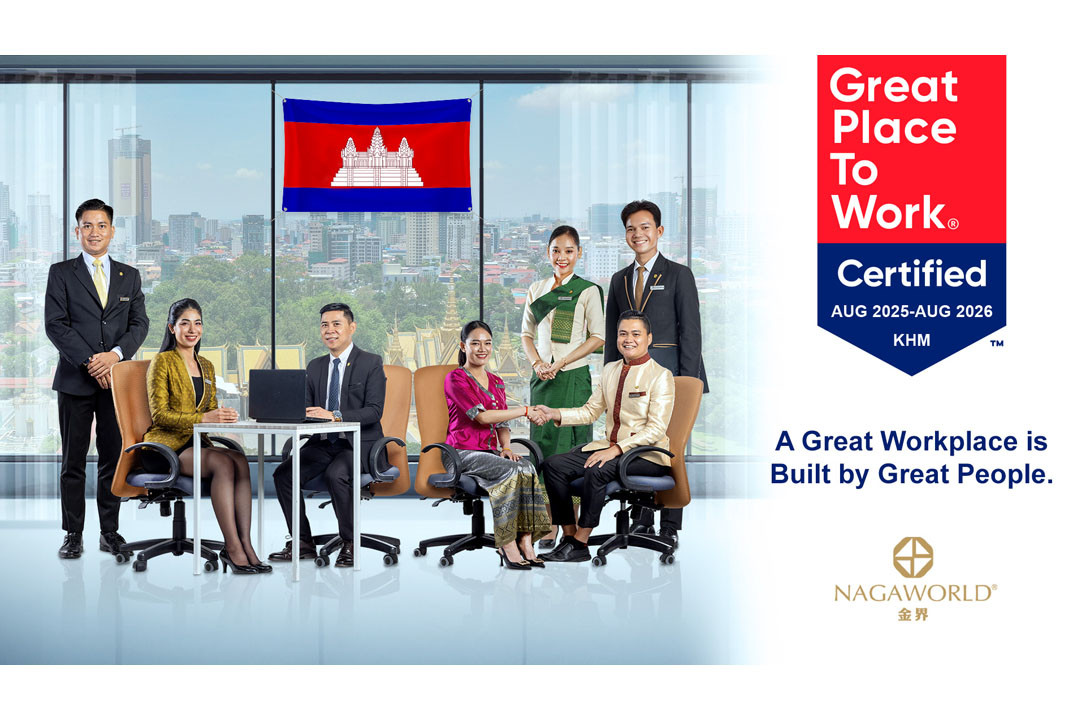 NagaWorld Achieves Exceptional Great Place To Work® Certification™ with Near-Perfect 95% Trust Index™ Score