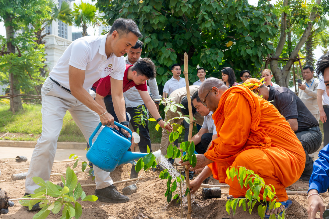 Koh Pich Grows Greener: 1,000 Trees and a New Park Celebrate Green Oasis Anniversary