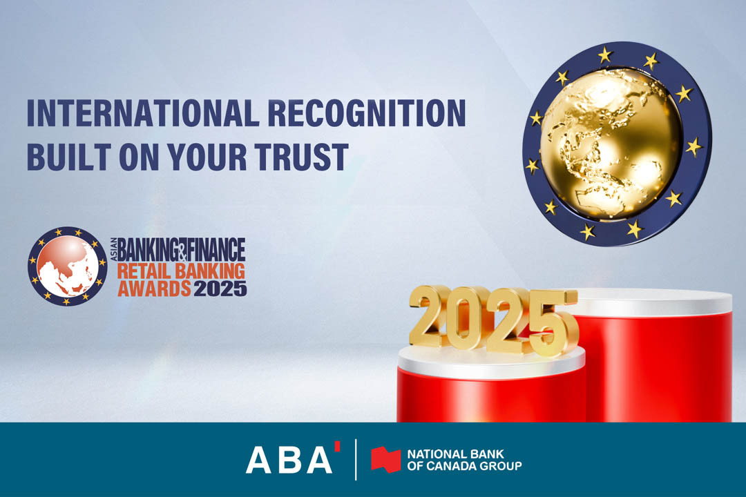 ABA Named Domestic Retail Bank of the Year by Asian Banking and Finance
