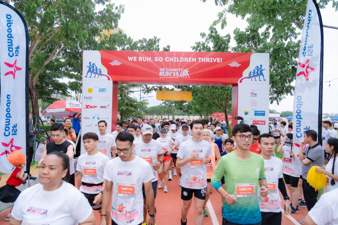 ISF Charity Run: Inspiring 'Run For Education' Spirit