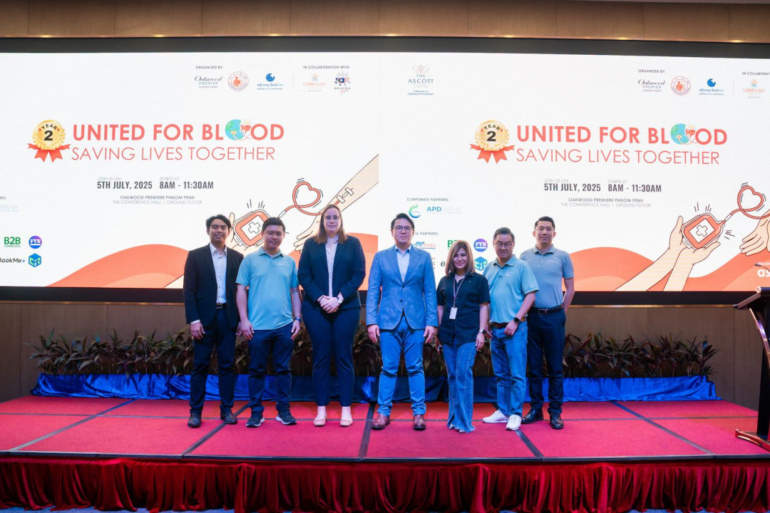Oakwood Premier Phnom Penh Deepens Community Commitment with ‘United for Blood: Saving Lives Together – Year 2’