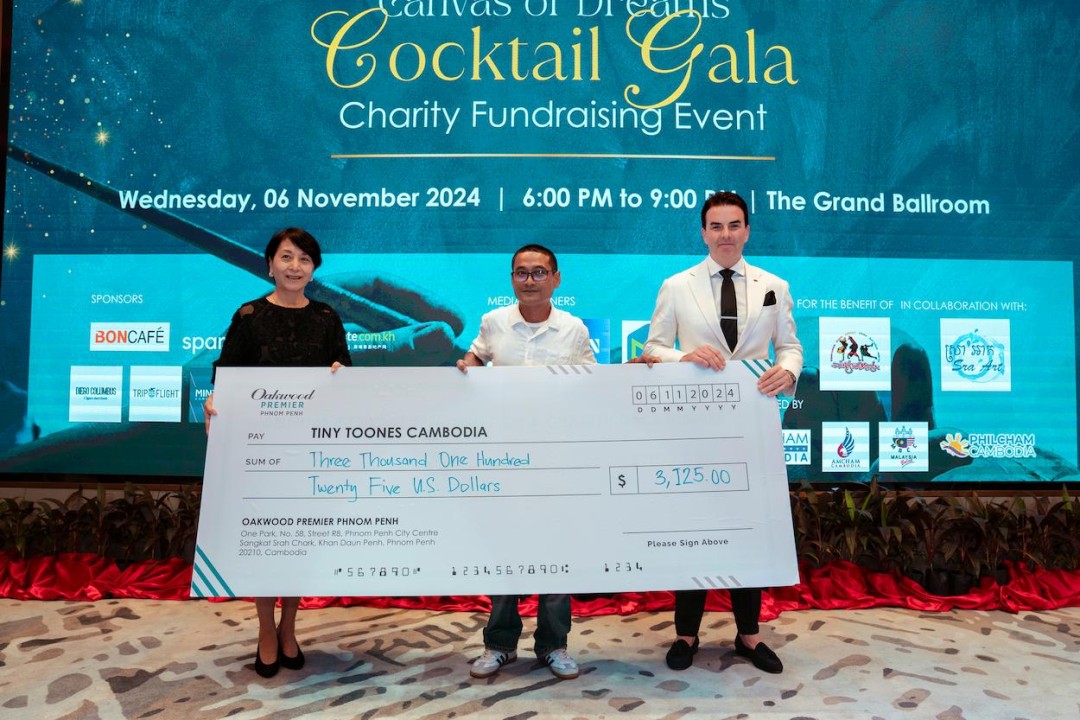 Oakwood Premier Phnom Penh Celebrates Success of ‘Canvas of Dreams’ Campaign with a Cocktail Gala