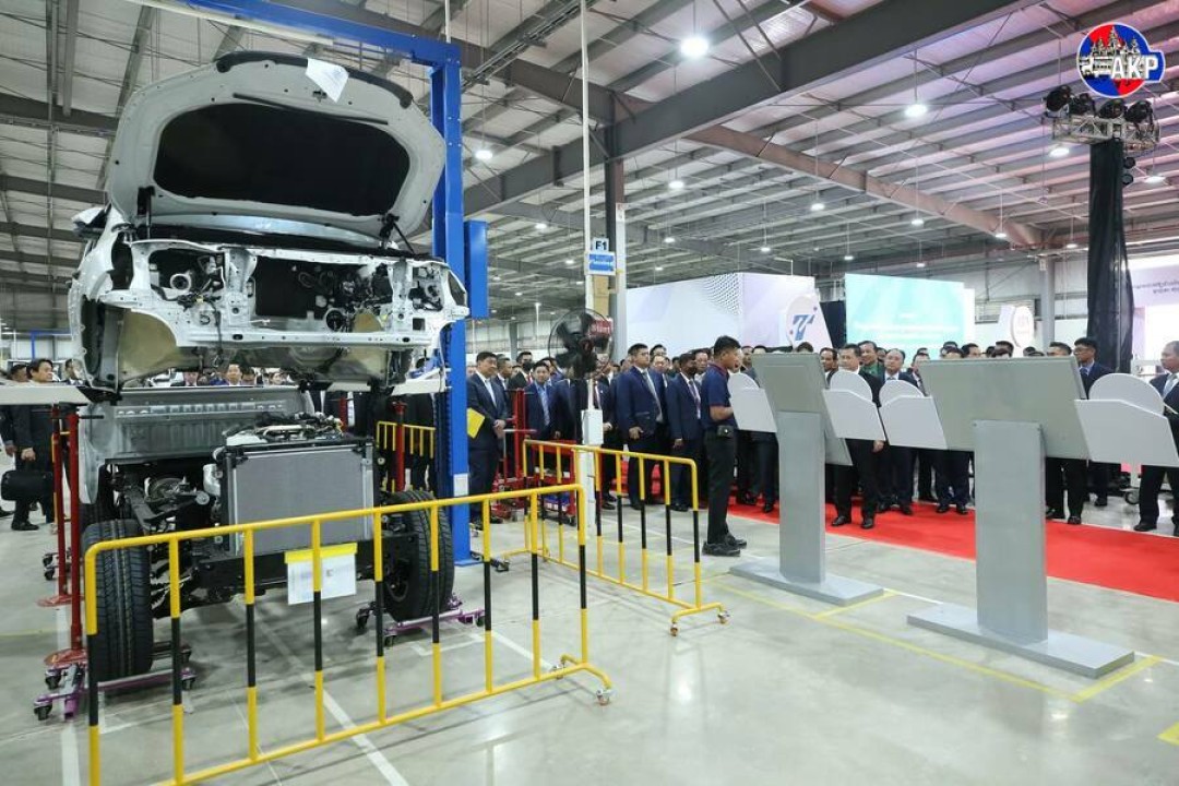 Cambodia Launches Its First Toyota Assembly Plant
