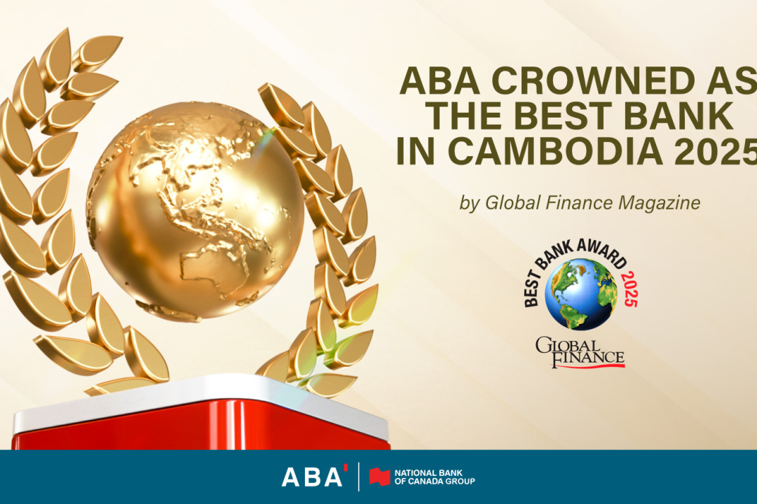 ABA Triumphs as Global Finance's Best Bank in Cambodia 2025 