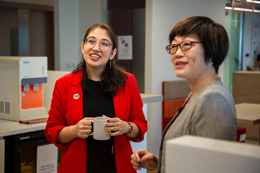 The MoU was signed on November 22, 2023, by Sarvinoz Nuritdinova, CEO of B2B Cambodia, and Sarah Wang, CEO and Founder of WeWatch.